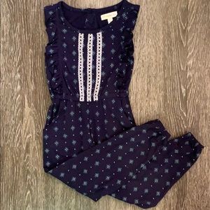 Tucker + Tate Girls Jumpsuit / Romper Blue SZ 5